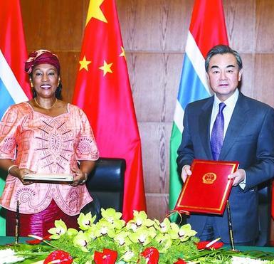 中国与冈比亚复交给了多少好处?外交部回应-机